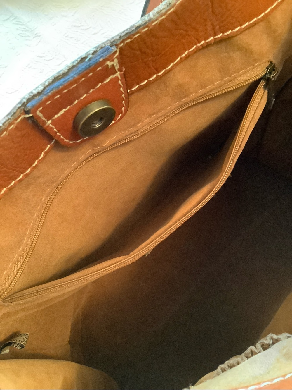 Patricia Nash Floral Leather Tote Shoulder Bag - Picture 15 of 16